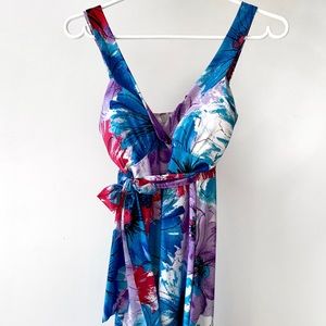 Hawaiian Floral Dress